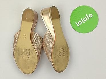 kazar klapki złote: Sergio Todzi, Klapki damskie, rozmiar 36 — 5
