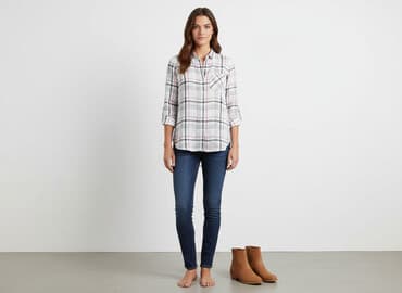 koszula wiya w paski: Barbour, Koszula damska, rozmiar S — 7