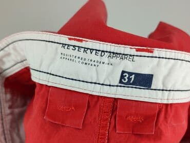 czerwone sandaly ccc: Reserved, Szorty dla mężczyzn, rozmiar M — 4