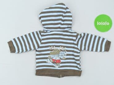 bluzka z traktorem dla chłopca: Sweatshirt, 3-6 months, condition - Good — 3