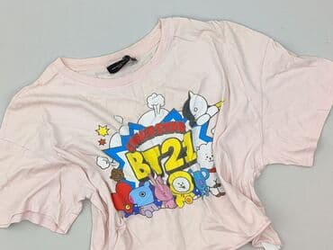 koszulka blackpink cropp: Bershka, Women`s T-shirt, size S — 2