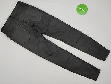 stradivarius cargo czarne: Stradivarius, Spodnie materiałowe damskie, rozmiar S — 3