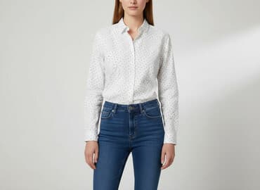 dluga biala koszula: Calliope, Koszula damska, rozmiar L — 6