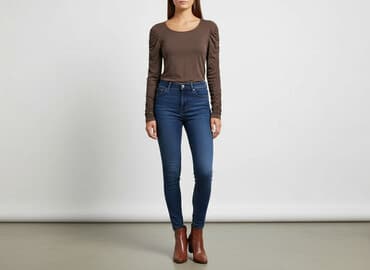 długość koszulki a wzrost: Bluzka damska, rozmiar S — 5