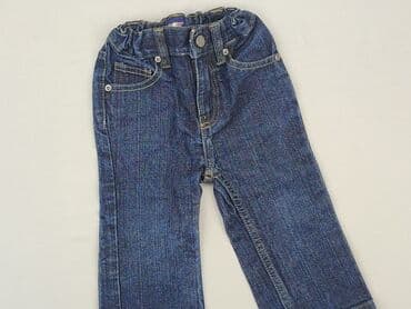 spodnie despacito: Denim pants, Lupilu, 9-12 months, condition - Very good — 1