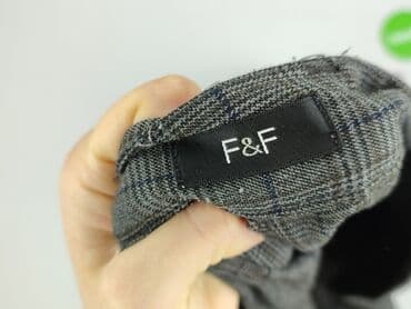 spodnie od piżamy w kratę damskie: F&F, Spodnie materiałowe damskie, rozmiar 2XL — 4