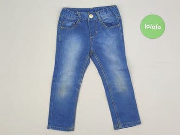 spodenki z paskiem wysoki stan: Spodnie jeansowe, Zara, 12-18 miesięcy, stan - Bardzo dobry — 2