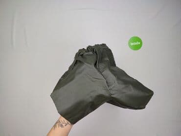 damskie joggery khaki: Spodnie materiałowe damskie, rozmiar S — 5