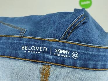 buty oleksy mokasyny: Beloved, Jeansy damskie, rozmiar XL — 4