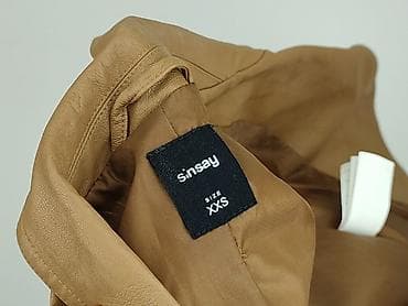 bomberka punisher: Sinsay, Kurtka skórzana damska, rozmiar 2XS — 5