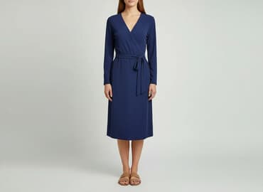 sukienki midi długi rękaw: H&M, Sukienka damska, rozmiar S — 7