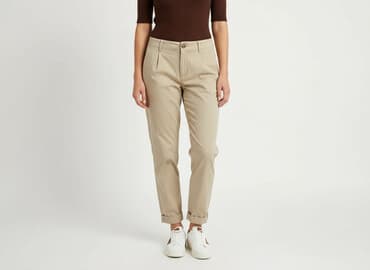 damskie spodnie chinosy: New Look, Spodnie materiałowe damskie, rozmiar XS — 7