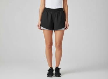 czarne szorty damskie azurowe: Beloved, Szorty damskie, rozmiar S — 7