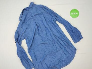 kamizelka jeansowa damska długa: Denim, Koszula damska, rozmiar S — 3