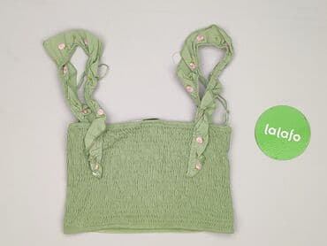 mohito top z piórami: Stradivarius, Top damski, rozmiar S — 4