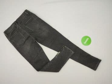 srebrne legginsy: M.Sara, Jeansy damskie, S — 3