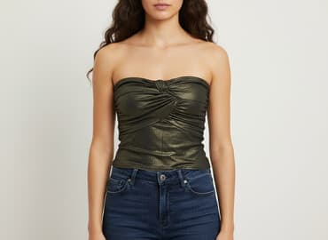 bluzki złotą nitką: Orsay, Top damski, rozmiar M — 9