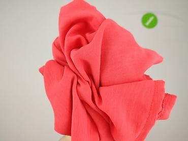 legginsy karbowane: Szerokie damskie spodnie culottes w kolorze intensywnego koralu. - — 4