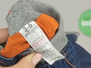 dres nike spodnie: Denim pants, George, 3-6 months, condition - Very good — 4