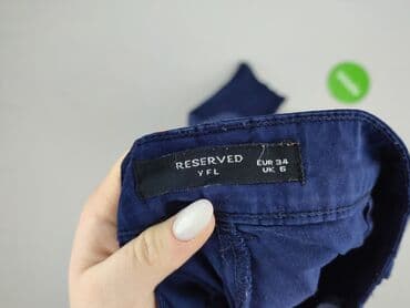 spodnie chinos reserved: Spodnie materiałowe damskie, XS — 5