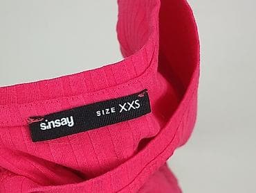 modne bluzy dla nastolatek: Sinsay, Bluzka damska, rozmiar 2XS — 4