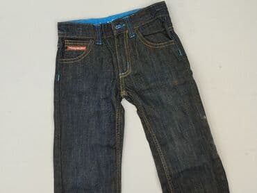 spodenki i koszula dla chłopca: Spodnie jeansowe, 3-4 lat, 98/104, stan - Bardzo dobry — 1