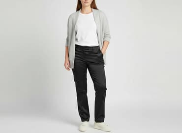 spodnie i marynarka damska na komunie: Spodnie materiałowe damskie, 2XL — 9