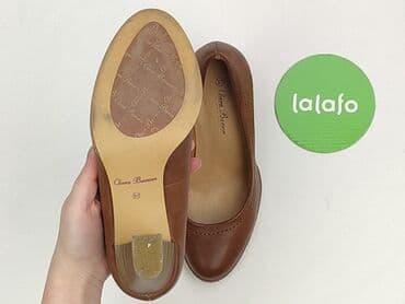 brazowe klapki ccc: Półbuty damskie, rozmiar 37 — 4