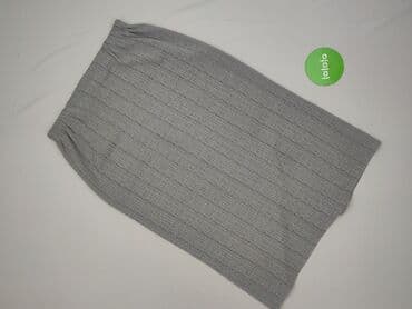 plisowane spódnice szara: Agnes, Spódnica damska, rozmiar L — 2