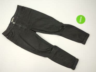 balenciaga dziurawe spodnie: Skinny, Jeansy damskie, rozmiar L — 2