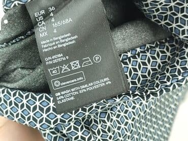 spodnie z niskim krokiem damskie h m: H&M, Spodnie materiałowe damskie, rozmiar S — 6