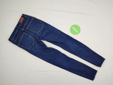 czarne jeansy bershka: Bershka, Jeansy damskie, rozmiar XS — 3