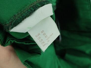 spodnie dresowe nike bez ściągaczy: H&M, Spodnie materiałowe damskie, rozmiar L — 4