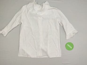 bluzki z tiulowymi rękawami allegro: Women's blouse, size L (EU 40) — 3