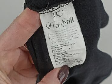 bluzki koszulowe czarne: Free Still, Bluzka damska, rozmiar S — 5