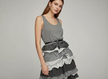 ariana grande ubrania h m: H&M, Sukienka damska, rozmiar M — 6