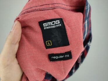 smog relaxed fit t shirt new yorker: SMOG, Koszulа dla mężczyzn, rozmiar L — 4