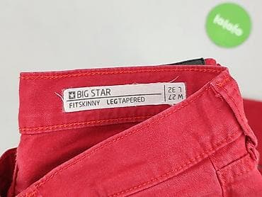 rude spodnie: Big Star, Jeansy damskie, rozmiar S — 4