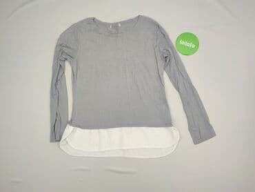 szara bluzka damska: Bluzka damska, rozmiar S — 2