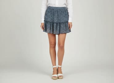 spódniczka alex biało niebieska: House, Spódnica damska, rozmiar S — 7