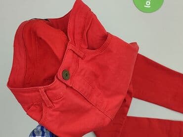 reserved czerwone spodnie: Reserved YFL, Spodnie materiałowe damskie, rozmiar S — 6