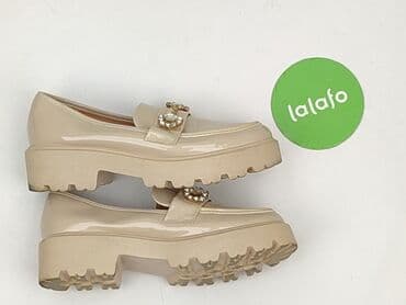 brazowe klapki ccc: Półbuty damskie, rozmiar 38 — 4