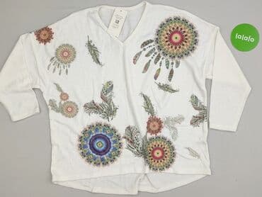 bluzki z alpaki: Bluzka damska, rozmiar 5XL — 2