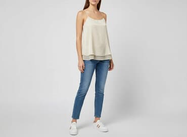 złoty top damski: Clockhouse, Women`s top, size M — 1