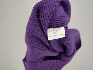 fioletowa sukienka z długim rękawem: Sukienka damska, rozmiar S — 5