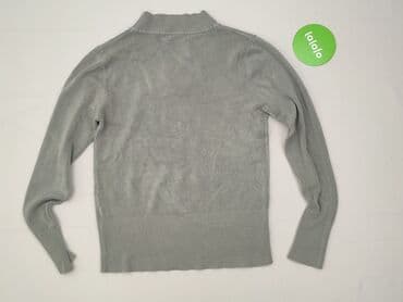 szmaragdowy sweter: Sweter damski, rozmiar S — 3
