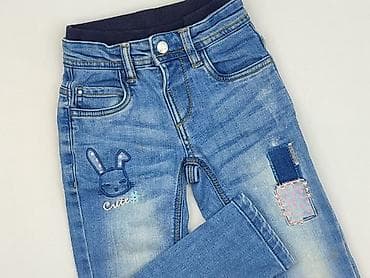spongebob klapki: Spodnie jeansowe, Cool Club, 2-3 lat, 98, stan - Bardzo dobry — 1
