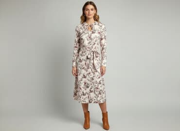 sukienki na wesele z motywem kwiatowym: Sukienka damska, rozmiar S — 1