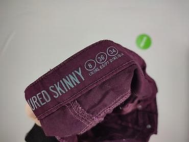 stradivarius mom slim: Skinny, Spodnie materiałowe damskie, rozmiar S — 4