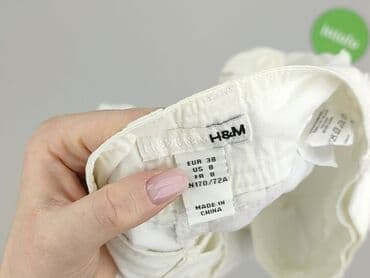 hm biale trampki: H&M, Szorty damskie, rozmiar M — 4